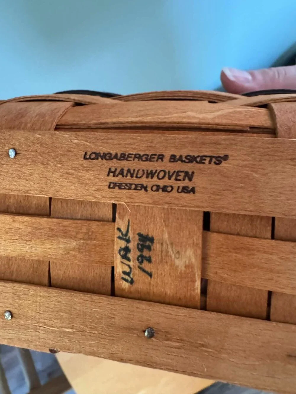3 All-American Series Longaberger Baskets